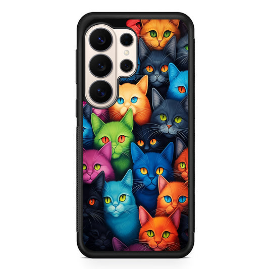 Collection of Colorful Cats Samsung Galaxy S26 Ultra Case | Slim Protective Case for Samsung Galaxy S26 Ultra