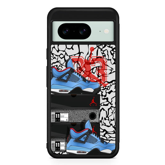 Air Jordan Sneakers from The Box Google Pixel 8 Case | Durable Protective Cover for Google Pixel 8