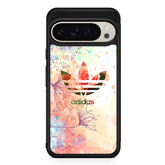 Adidas Rose Spring Google Pixel 9 Pro Case | Slim Protective Cover