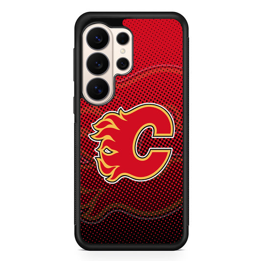 NHL Calgary Flames Dot Samsung Galaxy S26 Ultra Case | Slim Protective Case for Samsung Galaxy S26 Ultra
