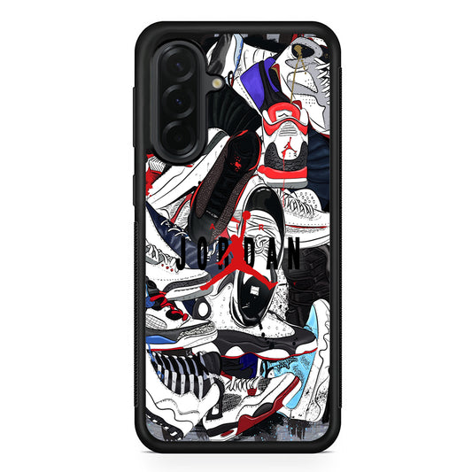 Air Jordan Scattered Collection Samsung Galaxy A36 Case | Slim Samsung Galaxy A36 Protective Case