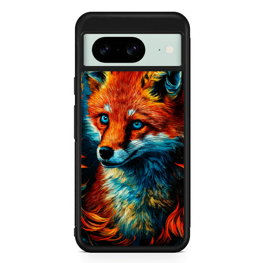 Painting Of A Fox Google Pixel 8 Case | Durable Protective Cover for Google Pixel 8