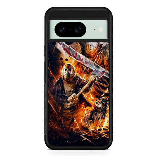 Friday the 13th Terror Google Pixel 8 Case | Durable Protective Cover for Google Pixel 8