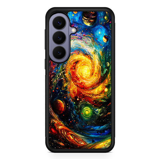 Cosmic Space World of Planets Samsung Galaxy S26 Case | Durable Rubber Case for Samsung Galaxy S26
