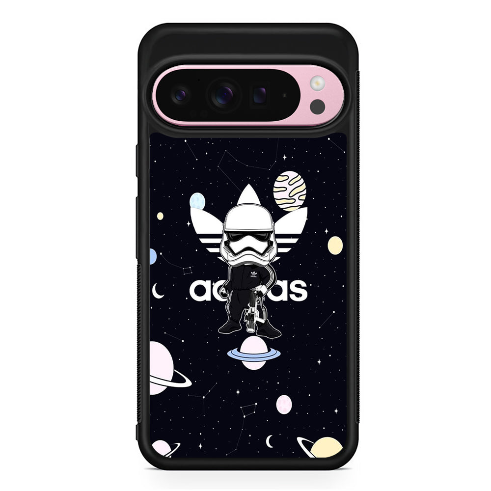 Adidas Stormtrooper Galaxy Google Pixel 9 Pro XL Case | Protective Cover