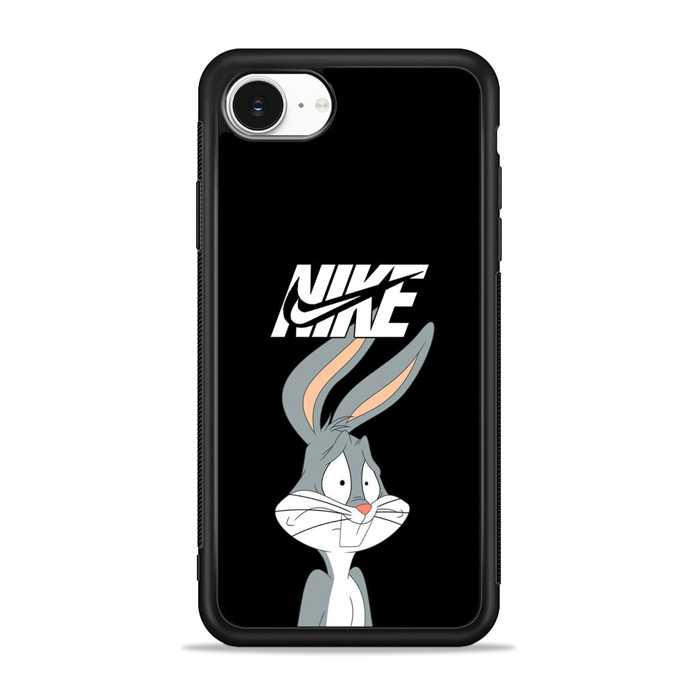 Nike Bugs Bunny Scared iPhone 16e Case - Slim Silicone Case
