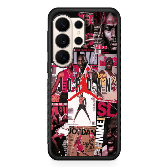 Air Jordan Magazine Collection Samsung Galaxy S26 Ultra Case | Durable Samsung Galaxy S26 Ultra Phone Case