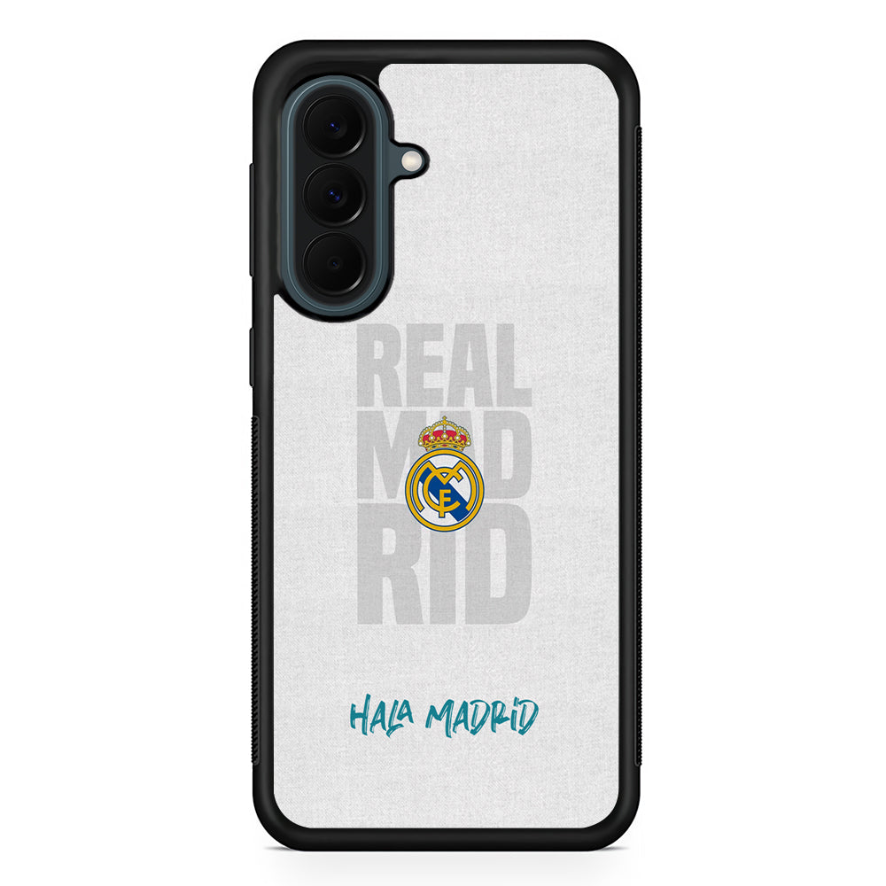 Real Madrid Hala Madrid Samsung Galaxy A37 Case | Samsung Galaxy A37 Rubber Phone Case