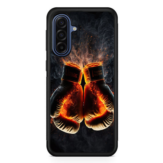 Boxing Gloves In Fire Samsung Galaxy A17 Case | Slim Protective Phone Cover