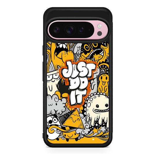 Nike Make Smile with Doodle Google Pixel 9 Pro XL Case | Protective Cover