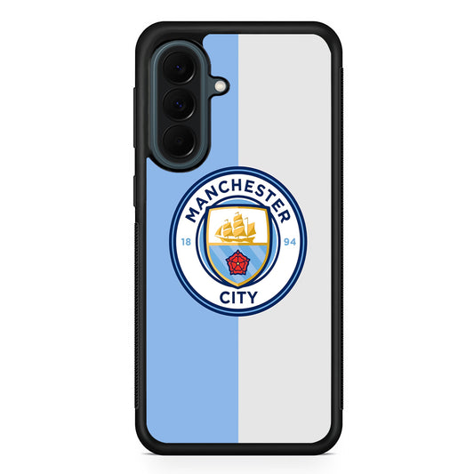Manchester City Colour Of Pride Samsung Galaxy A37 Case | Samsung Galaxy A37 Rubber Phone Case