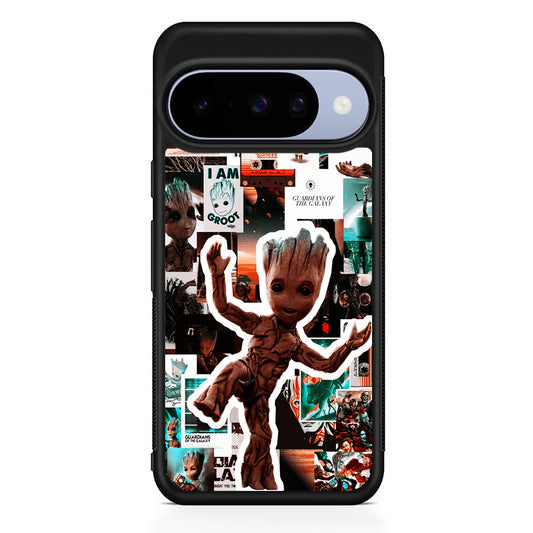 Groot Aesthetic Google Pixel 10 Case | Google Pixel 10 Rubber Protective Case