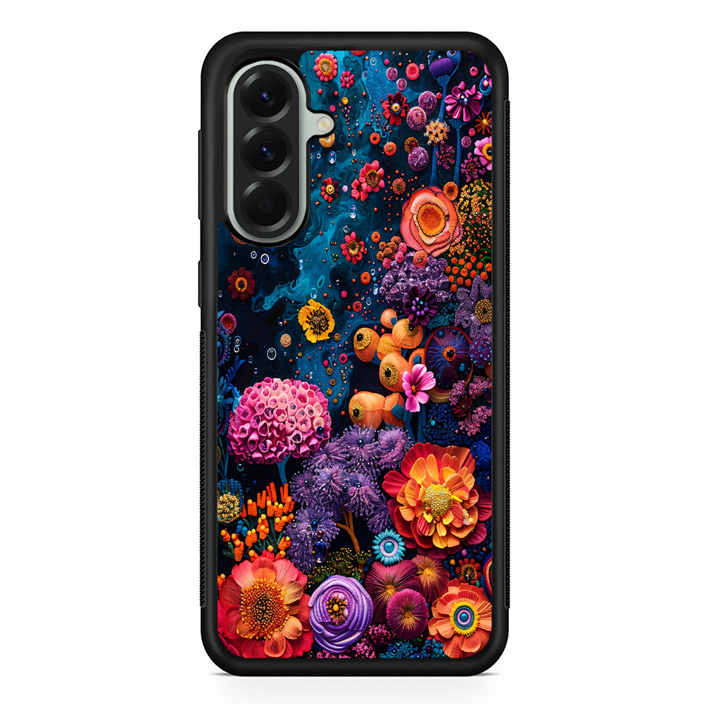 Painting of Flowers and Plants Samsung Galaxy A56 Case | Samsung Galaxy A56 Protective Rubber Case