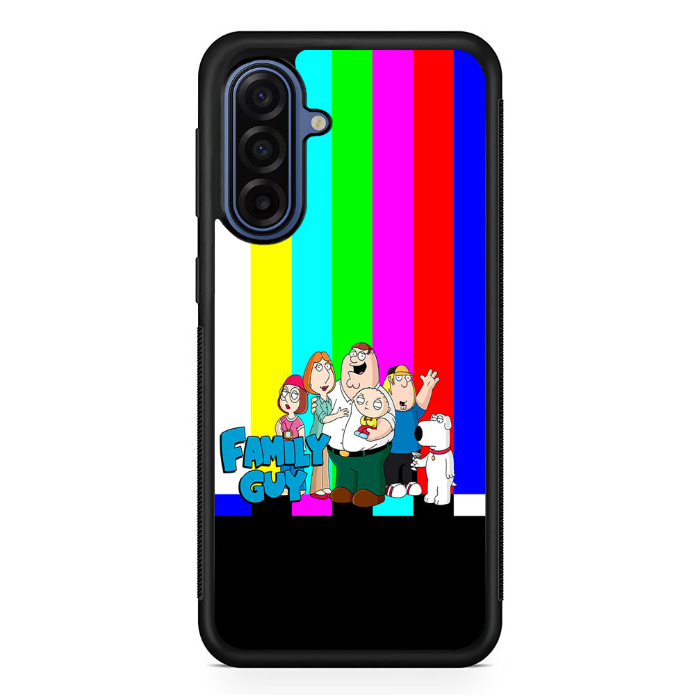 Family Guy Colorful Samsung Galaxy A17 Case | Slim Protective Phone Cover