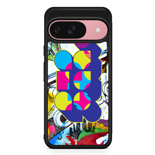 Adidas Wide Word Google Pixel 9 Case | Google Pixel 9 Protective Rubber Case