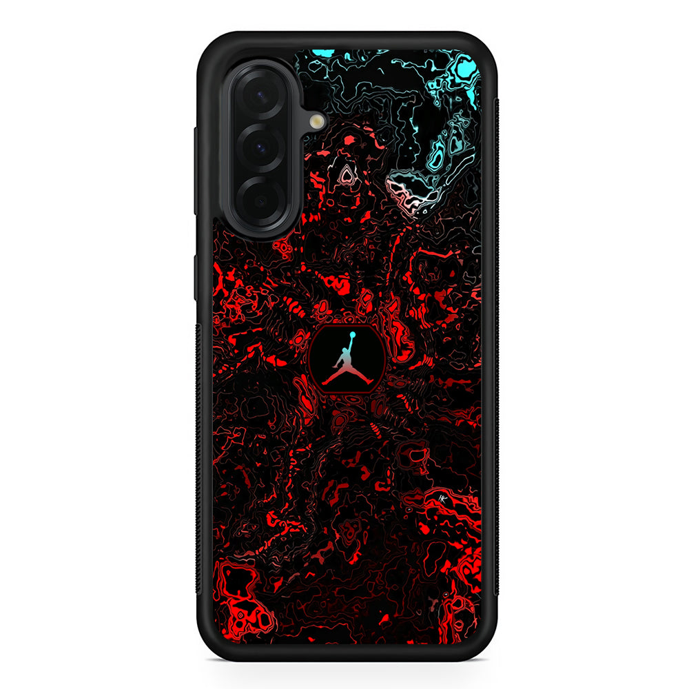 Air Jordan Mountain Contour Samsung Galaxy A36 Case | Slim Samsung Galaxy A36 Protective Case