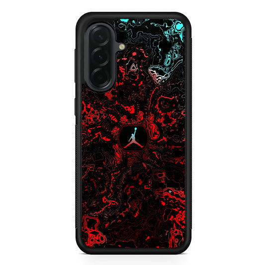 Air Jordan Mountain Contour Samsung Galaxy A36 Case | Slim Samsung Galaxy A36 Protective Case