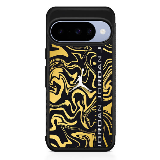 Air Jordan The Golden Movement Google Pixel 10 Case | Google Pixel 10 Rubber Protective Case