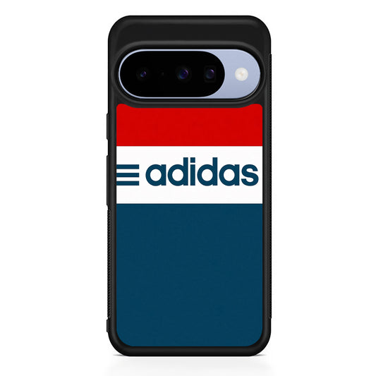 Adidas Red Blue White Google Pixel 10 Case | Google Pixel 10 Rubber Protective Case