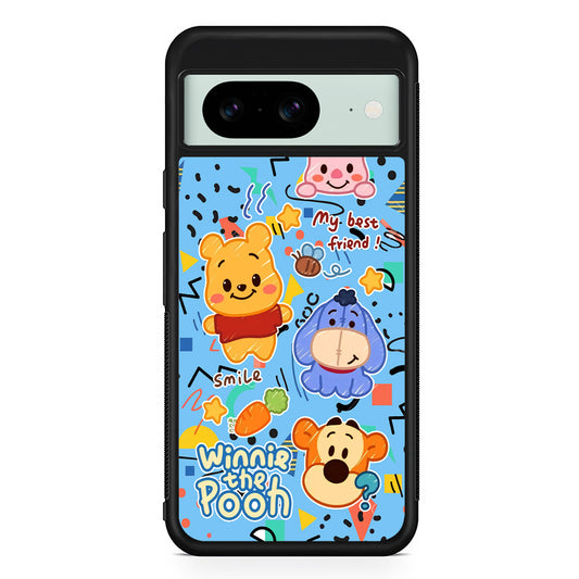 Winnie The Pooh The Best Friend Google Pixel 8 Case | Durable Protective Cover for Google Pixel 8