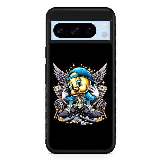 Tweety Bird Rich Google Pixel 8 Pro Case | Slim Rubber Case for Google Pixel 8 Pro
