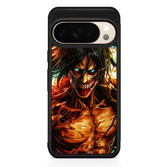 Attack on Titan Eren's Form Google Pixel 10 Pro XL Case | Slim Google Pixel 10 Pro XL Protective Case