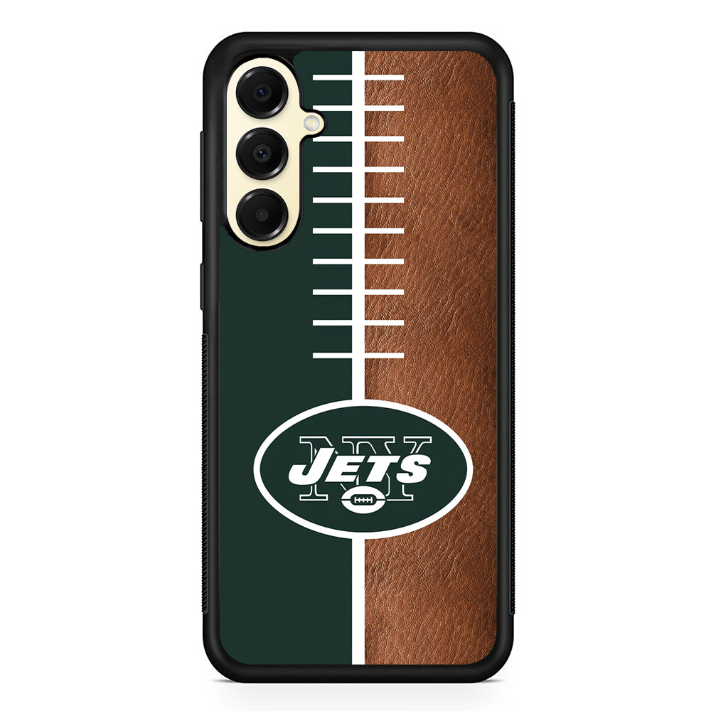 NFL New York Jets Logo Samsung Galaxy A16 Case | Slim Rubber Samsung Galaxy A16 Case