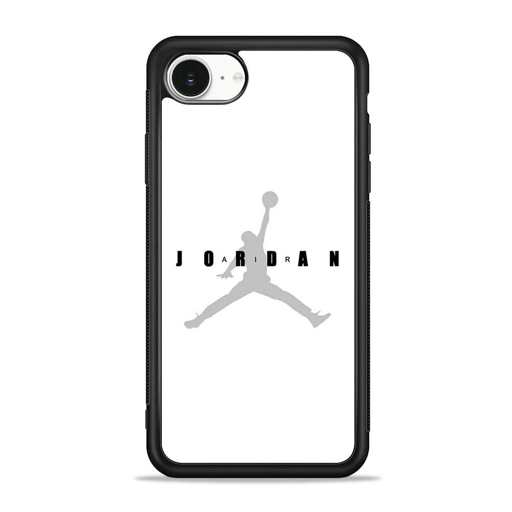 Air Jordan Pearl White iPhone 16e Case - Slim Silicone Case