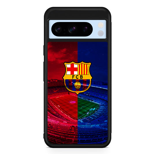 FC Barcelona Stadium Google Pixel 8 Pro Case | Slim Rubber Case for Google Pixel 8 Pro