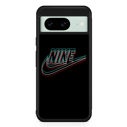 Nike Line Neon Google Pixel 8 Case | Slim Rubber Case for Google Pixel 8