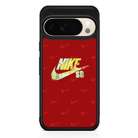 Nike SB Silhouette of Player Google Pixel 10 Pro XL Case | Durable Google Pixel 10 Pro XL Cover