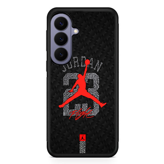 Air Jordan Sketch of Jersey Samsung Galaxy S26 Case | Slim Protective Rubber Case for Samsung S26