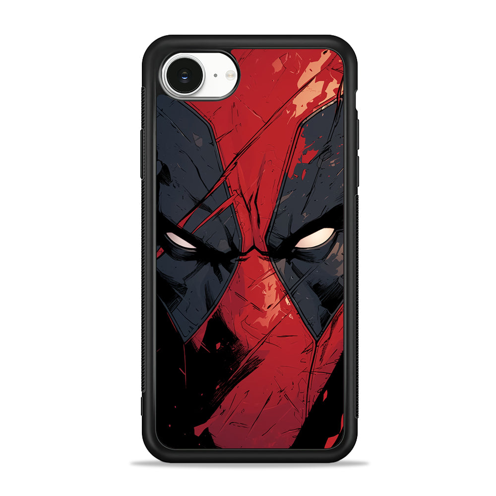 Deadpool Face iPhone 16e Case | Protective Phone Cover