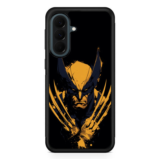 Wolverine Black and Yellow Samsung Galaxy A37 Case | Samsung Galaxy A37 Rubber Phone Case