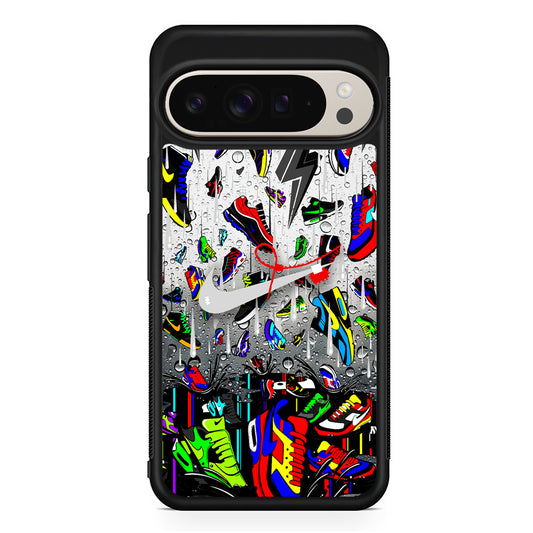 Nike Sneakers from The Sky Google Pixel 9 Pro Case | Slim Protective Cover