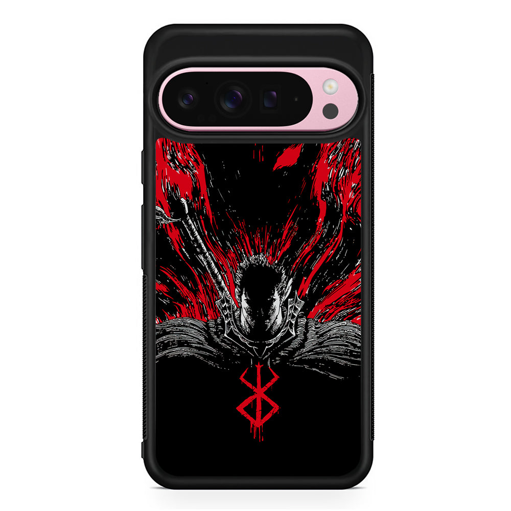 Guts Berserk The Black Swordsman Google Pixel 9 Pro XL Case | Protective Cover