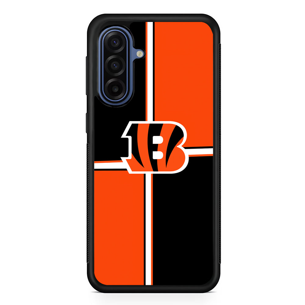 NFL Cincinnati Bengals Logo Samsung Galaxy A17 Case | Slim Protective Phone Cover