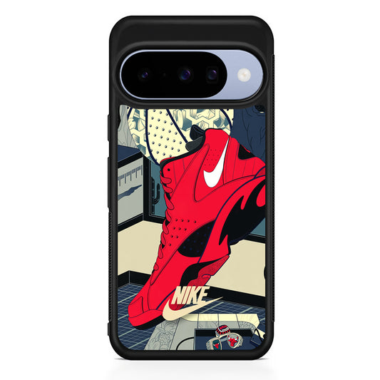 Nike Resound on The Room Google Pixel 10 Case | Google Pixel 10 Rubber Protective Case