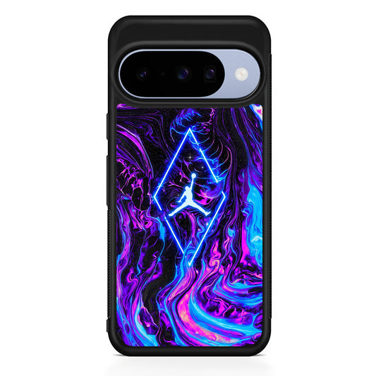 Air Jordan Luminesce The World Google Pixel 10 Case | Google Pixel 10 Rubber Protective Case
