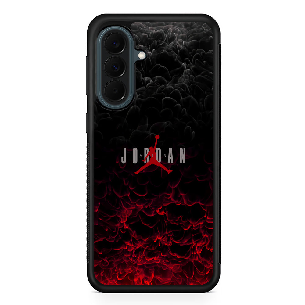 Air Jordan Light The Smoke Samsung Galaxy A37 Case | Custom Samsung Galaxy A37 Protective Cover