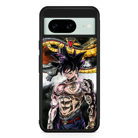 Goku X Shenron Dragon Ball Z Google Pixel 8 Case | Durable Protective Cover for Google Pixel 8
