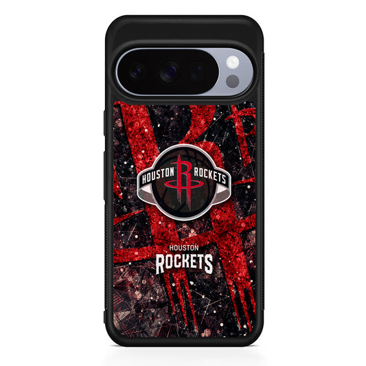 NBA Houston Rockets Glory Google Pixel 10 Pro Case | Slim Google Pixel 10 Pro Rubber Case