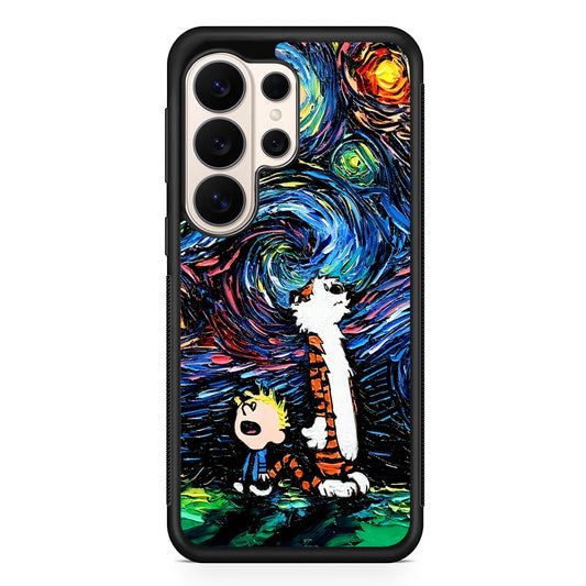 Calvin and Hobbes Starry Night Samsung Galaxy S26 Ultra Case | Slim Protective Case for Samsung Galaxy S26 Ultra