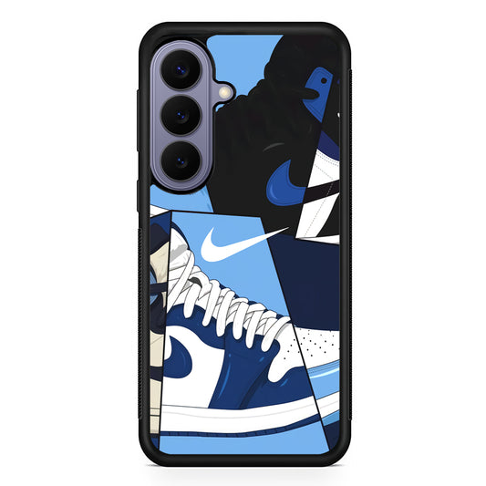 Nike Shoes Sea Color Samsung Galaxy S26 Case | Lightweight Samsung Galaxy S26 Phone Case