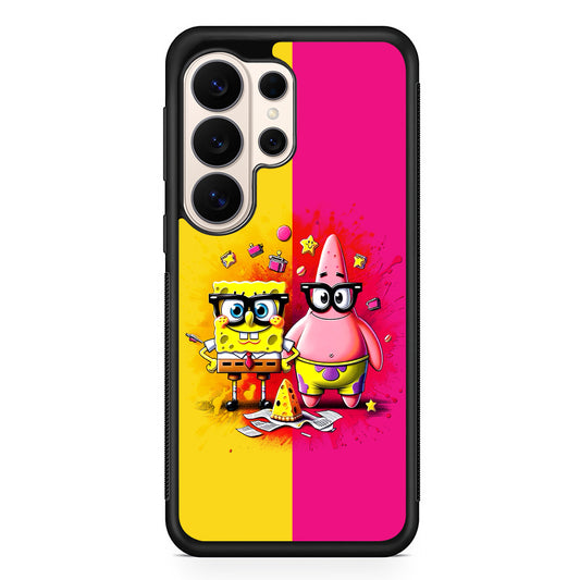 Spongebob and Patrick Yellow Pink Samsung Galaxy S26 Ultra Case | Slim Protective Case for Samsung Galaxy S26 Ultra