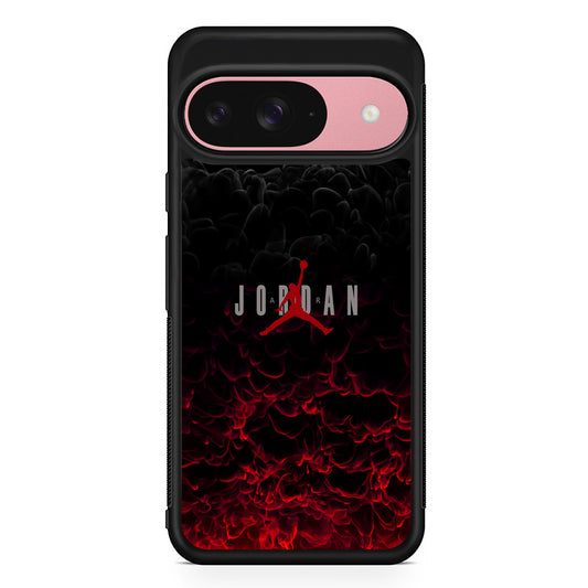 Air Jordan Light The Smoke Google Pixel 9 Case | Google Pixel 9 Protective Rubber Case