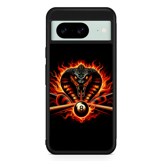 Cobra Head Ball Number 8 Google Pixel 8 Case | Durable Protective Cover for Google Pixel 8