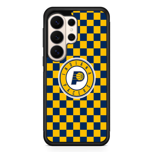 NBA Indiana Pacers Plaid Samsung Galaxy S26 Ultra Case | Slim Protective Case for Samsung Galaxy S26 Ultra
