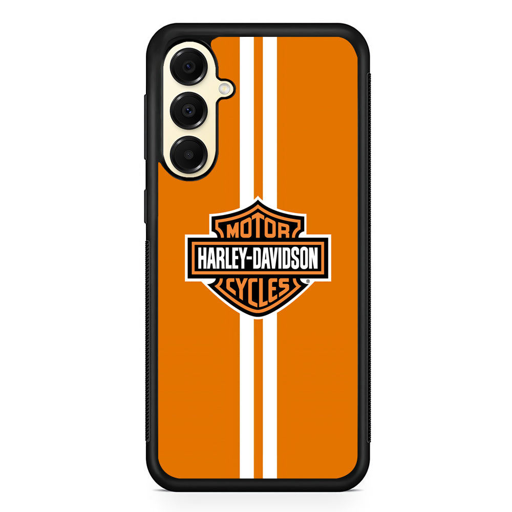 Harley Davidson Orange Touch Samsung Galaxy A16 Case | Custom Protective Samsung Galaxy A16 Case