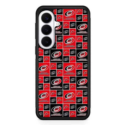 NHL Carolina Hurricanes Pattern Samsung Galaxy S26 Plus Case | Slim Protective Cover for Samsung Galaxy S26 Plus